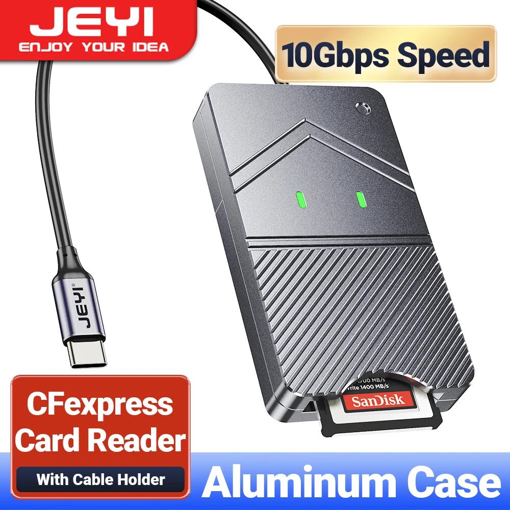 JEYI CFexpress ī , ˷̴ ̽ ޸ ī , ,  OS, ȵ̵, USB 3.2 Gen2, 10Gbps CFE Ÿ B 